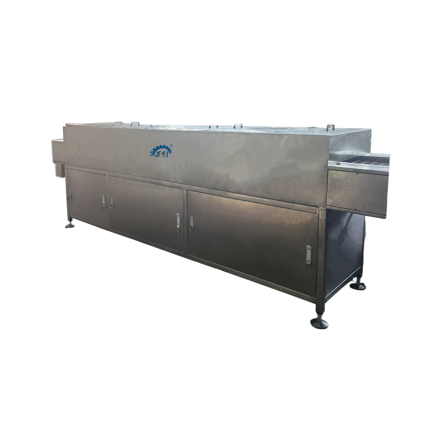 Ultrasound + High Pressure Water Spray Cleaner Dryer (Belt Type)